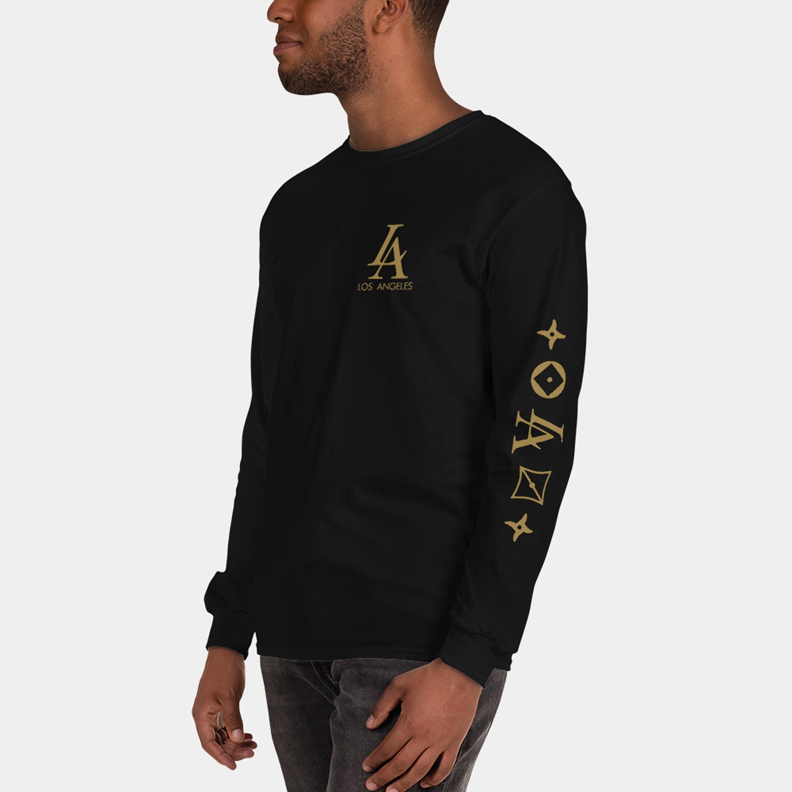 Les Angeles 🇫🇷🇺🇸 Long-sleeve T-shirt