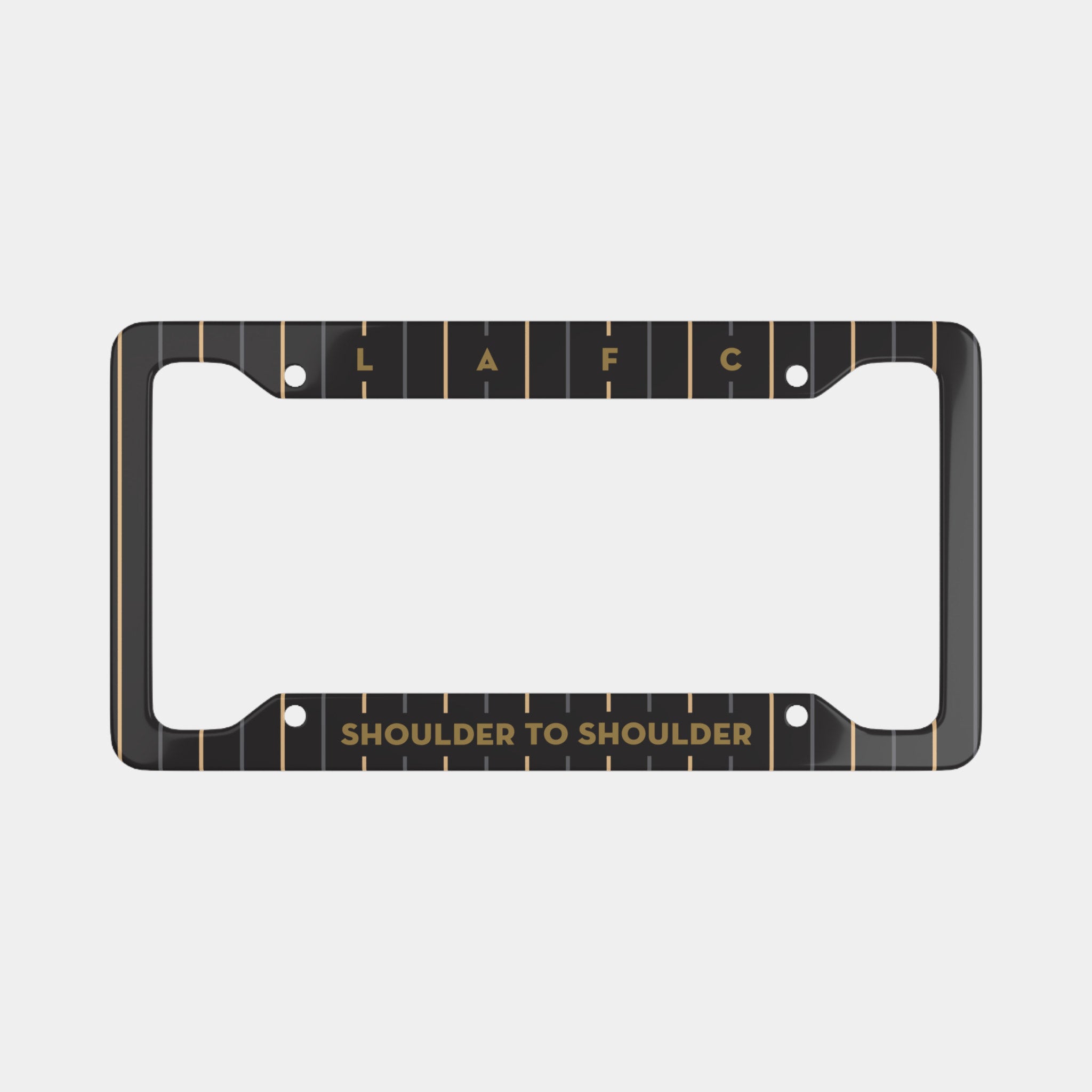 Shoulder to Shoulder (Los Angeles) License Plate Frame