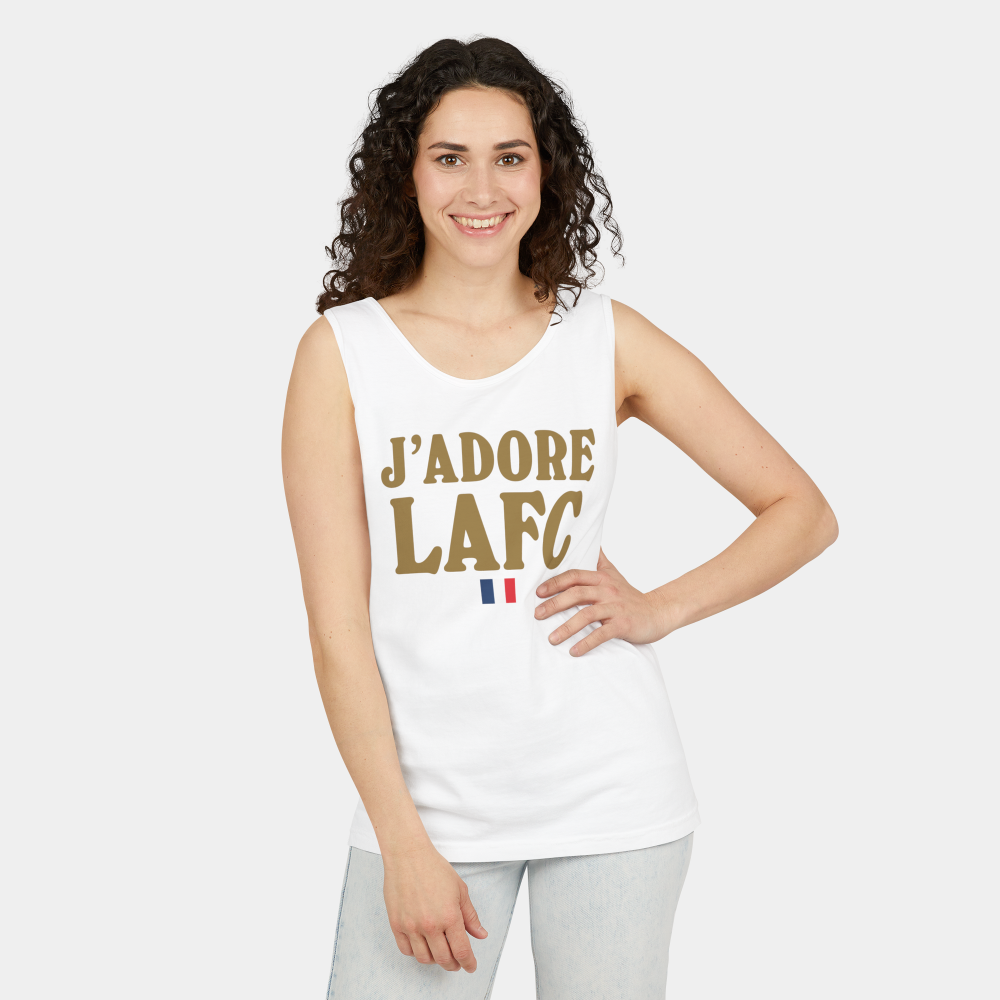 J'adore LAFC Garment-dyed Unisex Tank Top