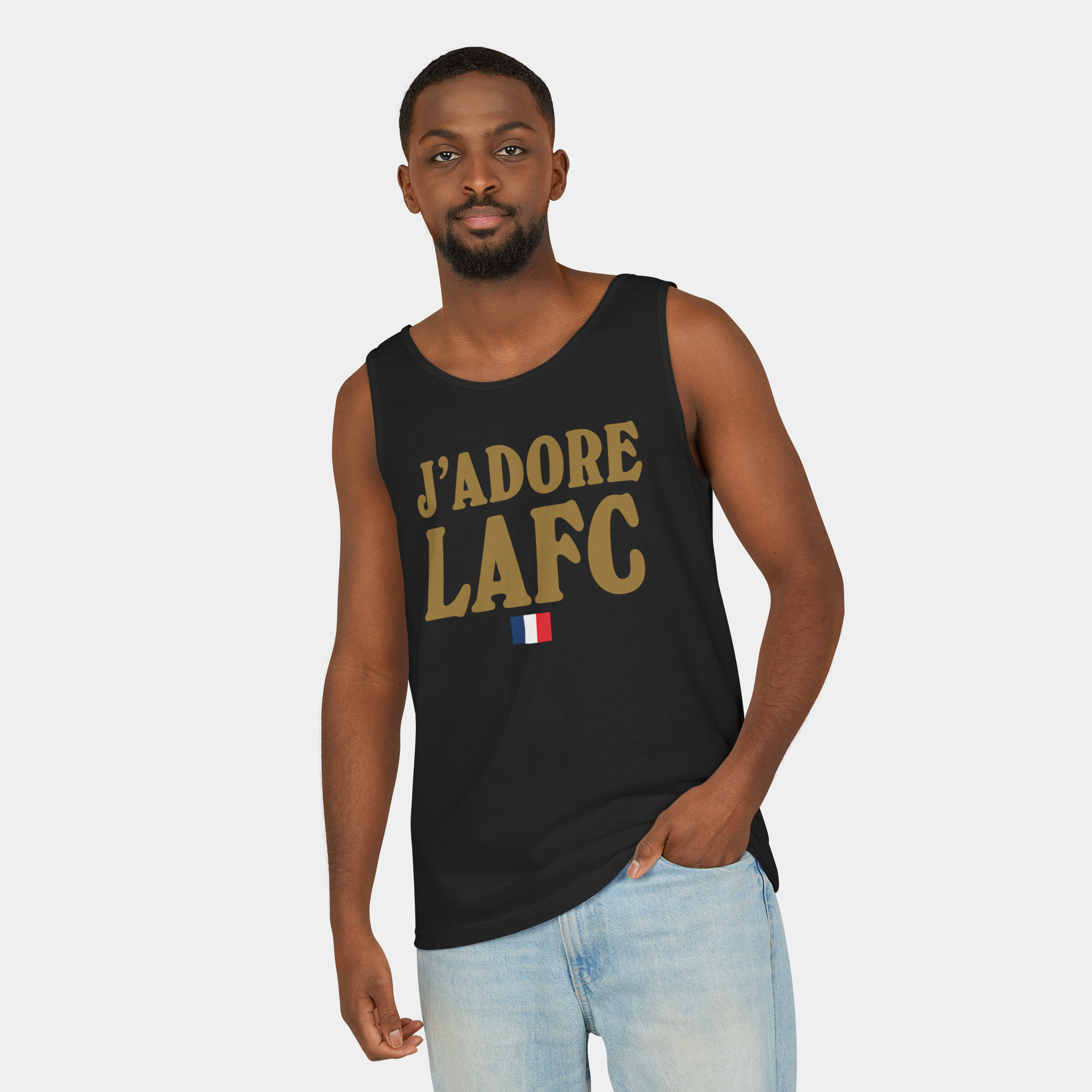 J'adore LAFC Garment-dyed Unisex Tank Top