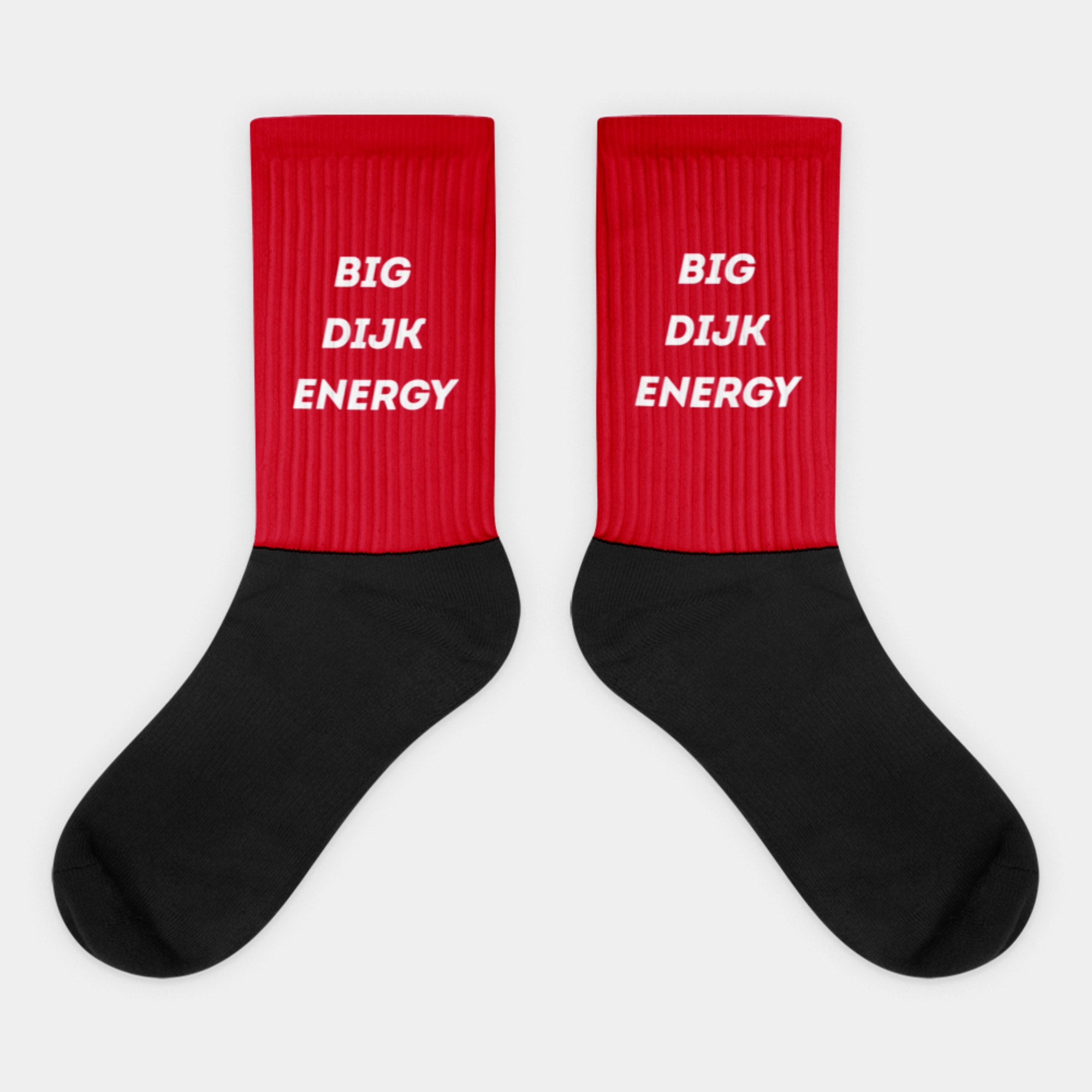 Big Dijk Energy (Liverpool) Crew Socks