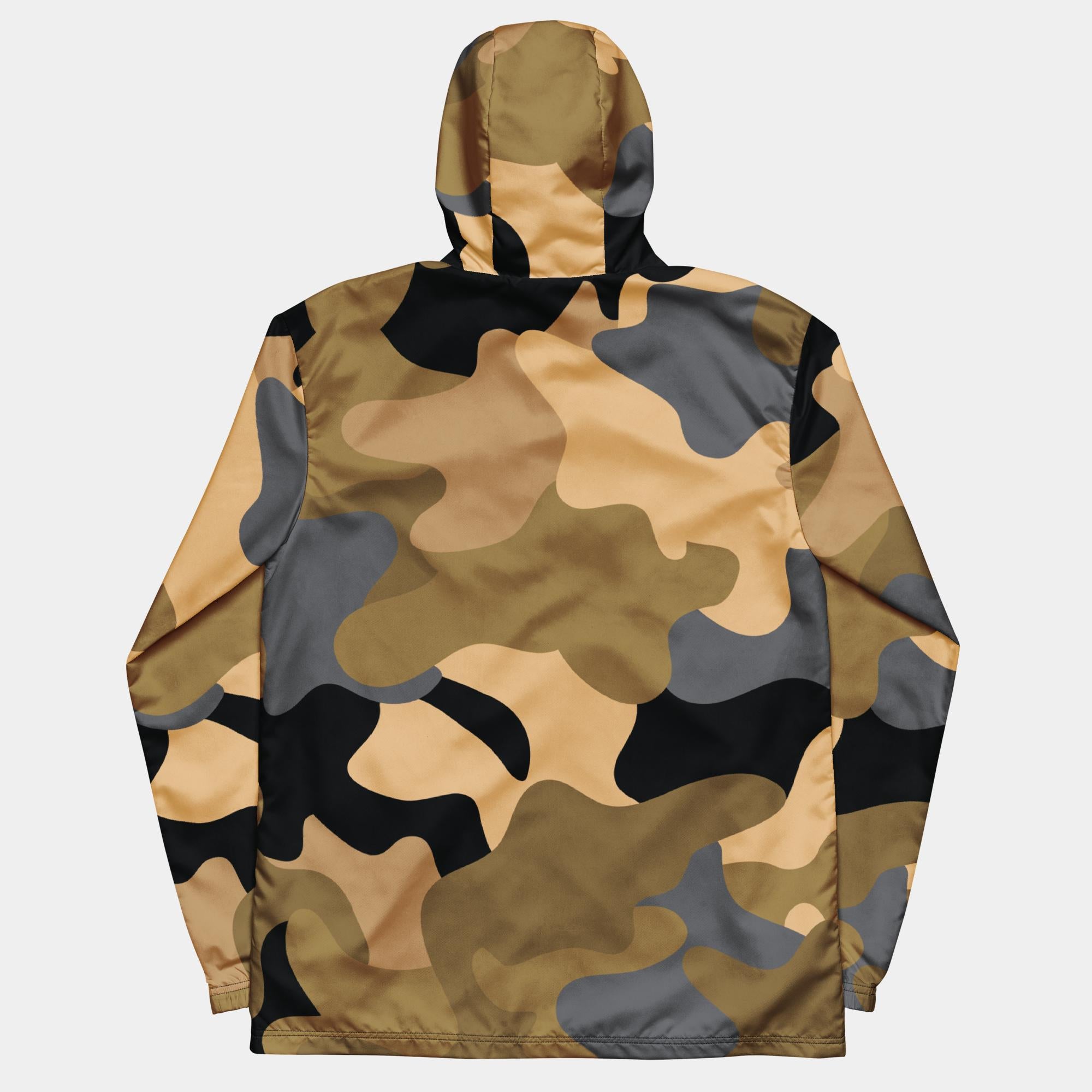The Battle of Los Angeles Unisex Camo Windbreaker (Jigsaw Print)