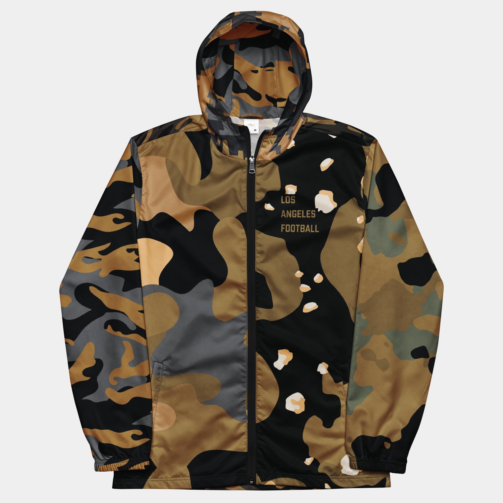 The Battle of Los Angeles Unisex Camo Windbreaker (MultiCam Print)