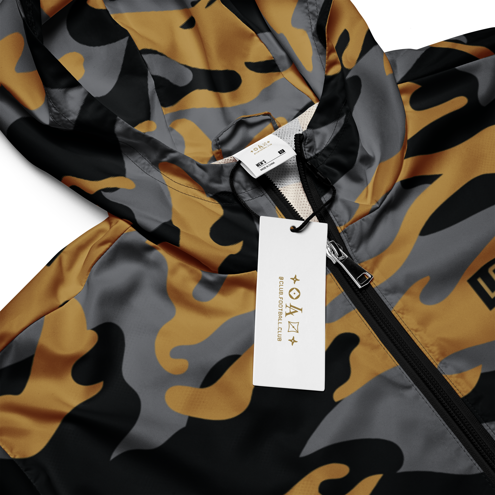 The Battle of Los Angeles Unisex Camo Windbreaker (Woodland Print)