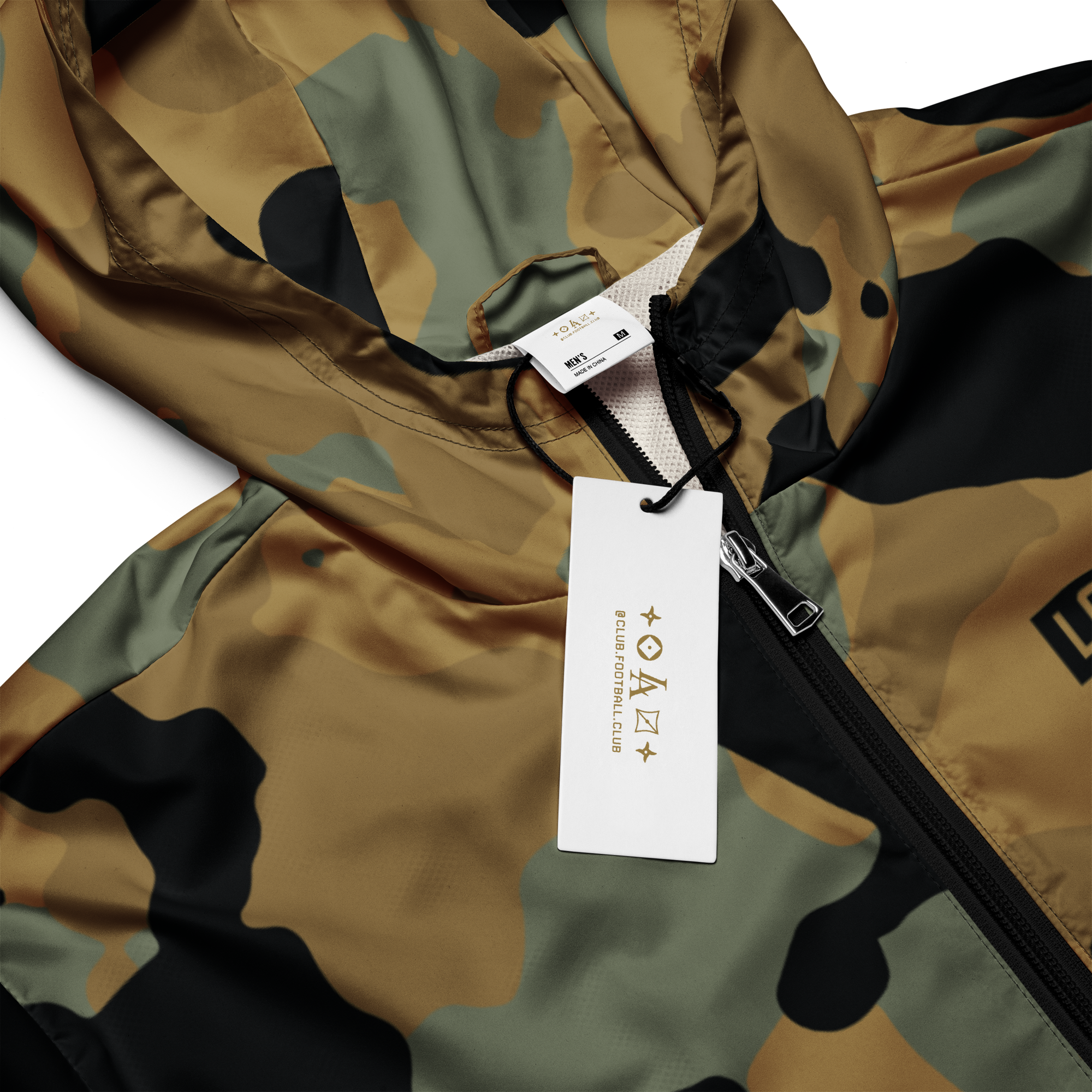 The Battle of Los Angeles Unisex Camo Windbreaker (Flecktarn Print)