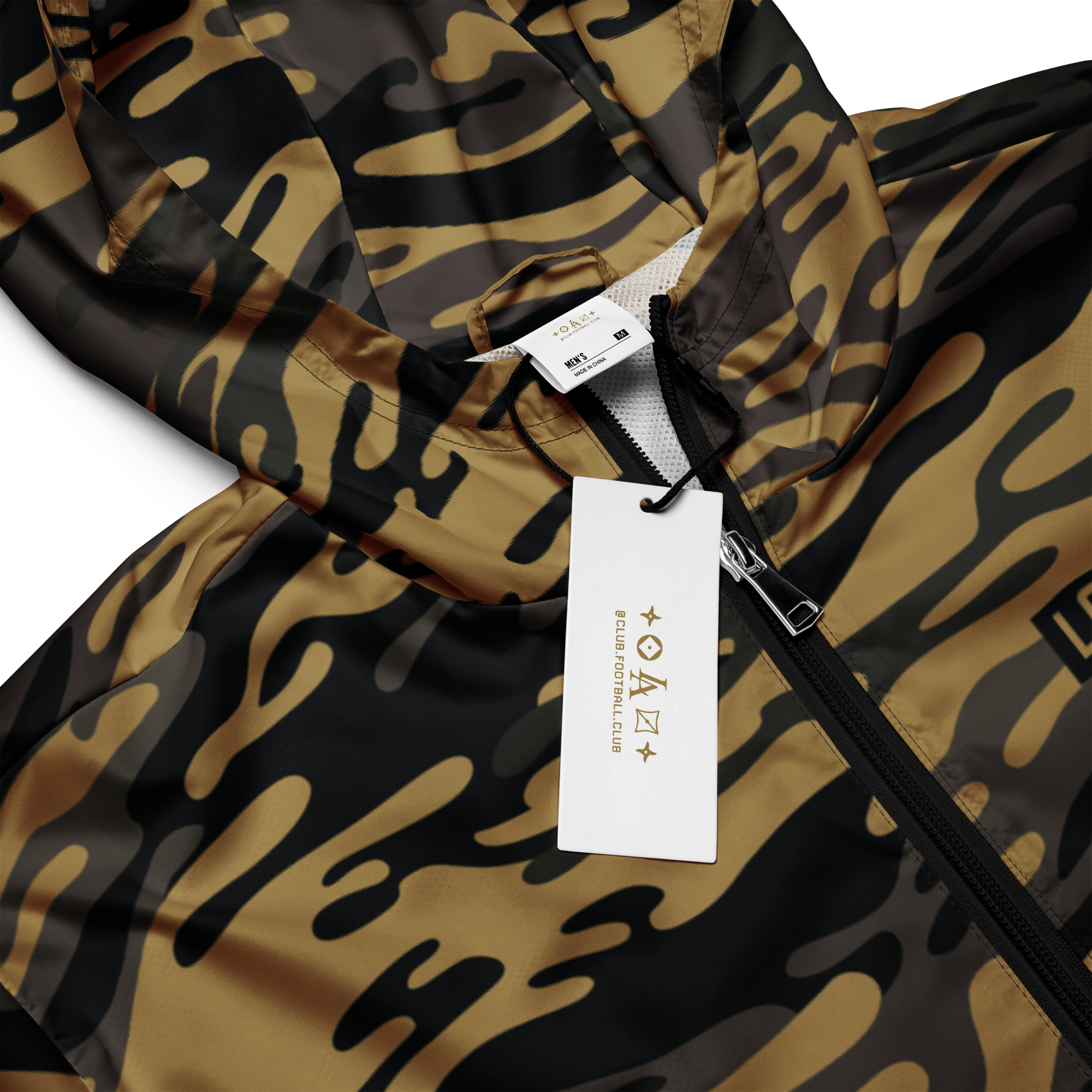 The Battle of Los Angeles Unisex Camo Windbreaker (Ripple Print)