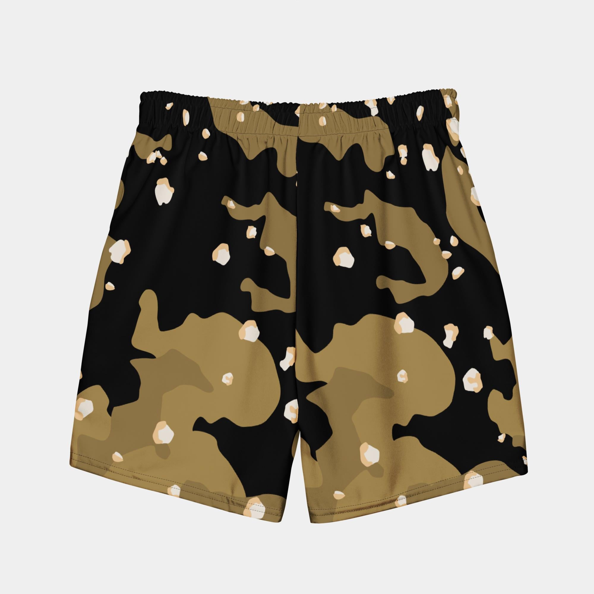 Desert Camouflage "Los Angeles Football" Men's Swim Trunks