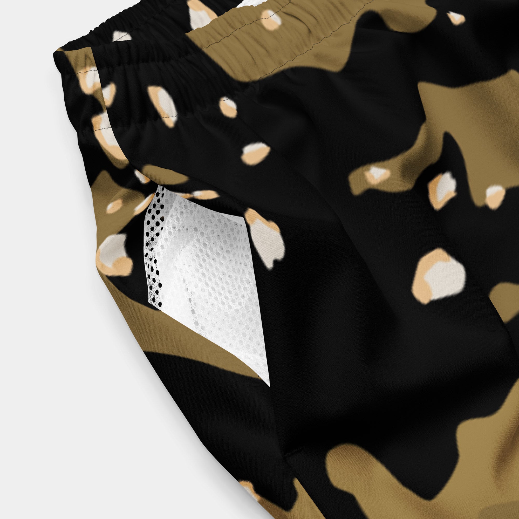 Desert Camouflage "Los Angeles Football" Men's Swim Trunks