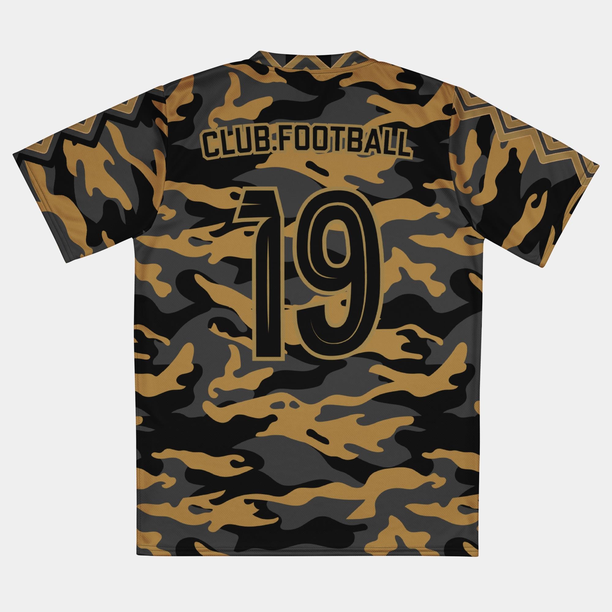 Woodland Camo Matchday Jersey in Black & Gold