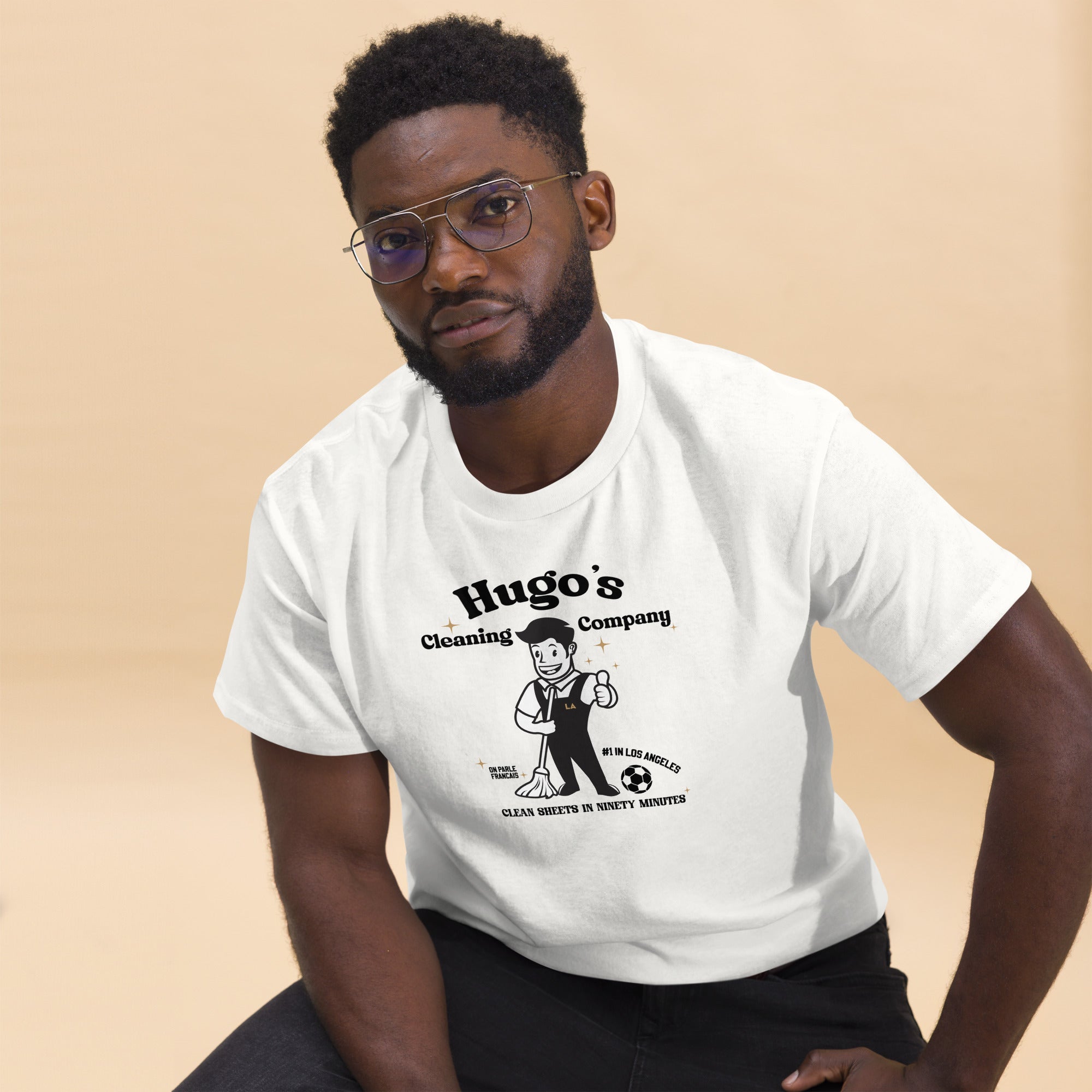 Hugo's Cleaning Service (Hugo Lloris, LAFC) T-shirt